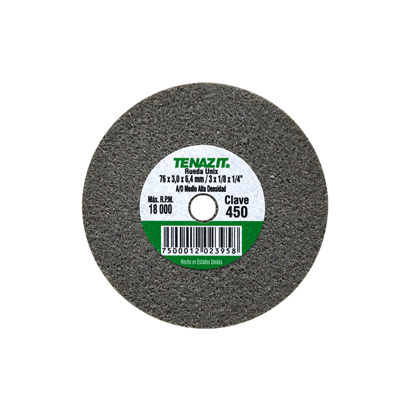 RUEDA TIPO 1 PARA METAL GRIS 8X1X1 11A36V-027 EASY-CUT RUEDA TIPO 1 PARA METAL GRIS 8X1X1 11A36V-027 EASY-CUT